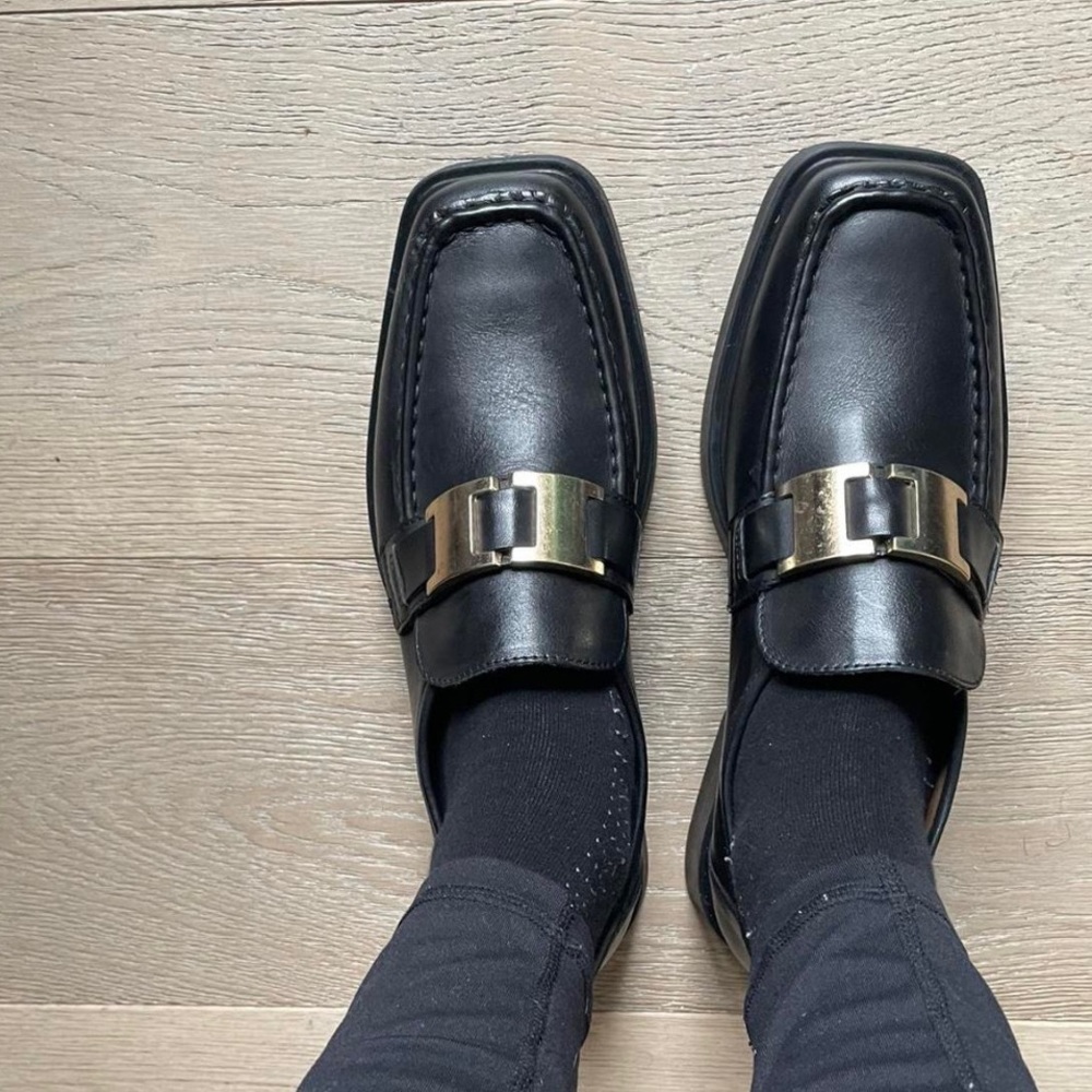 Brand spanking new (never been worn. Nasty Gal chunky leather loafers! A dream!